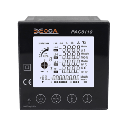 PAC5110 三相面板 RS485 Modbus 数字电能表 电能表